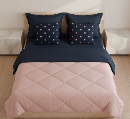 Lotus motif cushion cover 16” x 16” | Set of 2