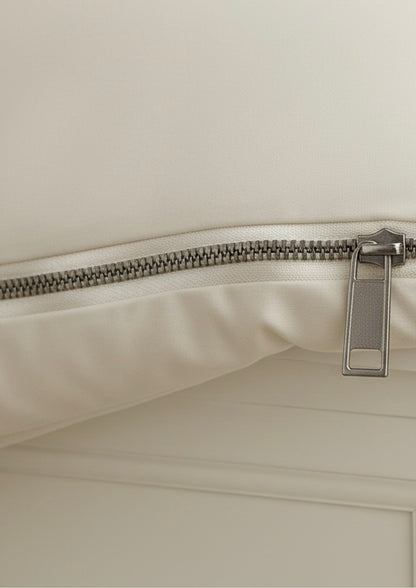 Ivory beige 5 pcs Luxury Complete bedding Set | Fitted, Flat Bedsheet, and Duvet cover