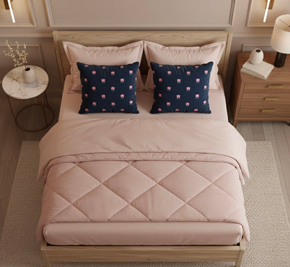 Lotus motif cushion cover 16” x 16” | Set of 2